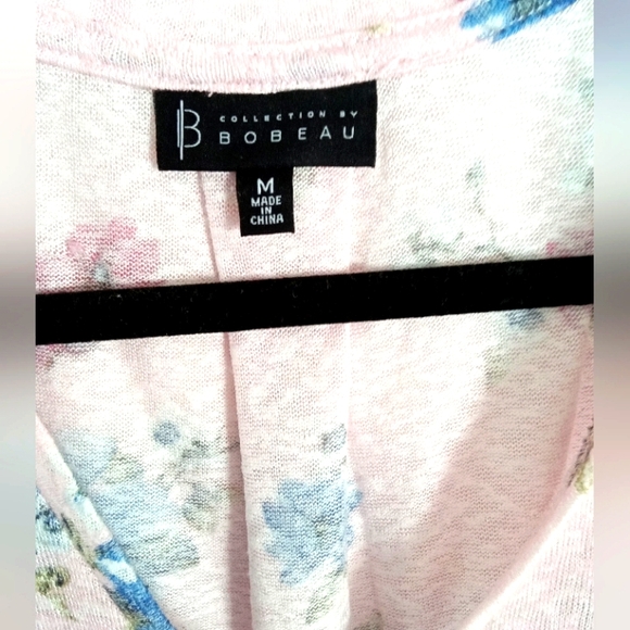 BOBEAU floral short sleeve tee - Picture 2 of 5